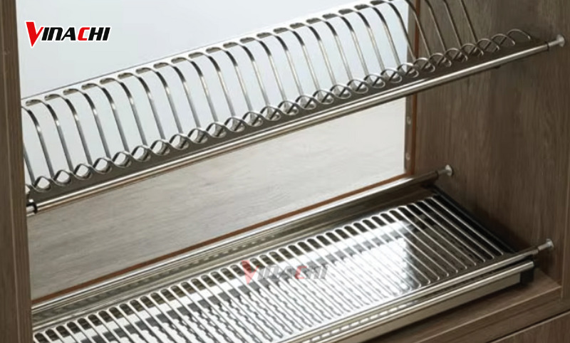 Hướng dẫn cách chọn kích thước giá bát phù hợp với tủ bếp