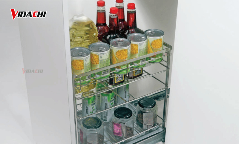 Lựa chọn giá gia vị được làm từ chất liệu phù hợp