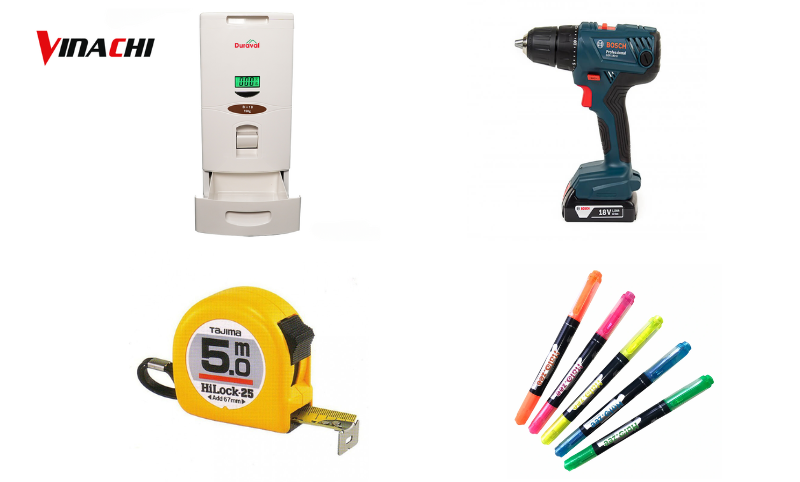 Vật dụng cần chuẩn bị khi lắp thùng gạo âm tủ cánh mở