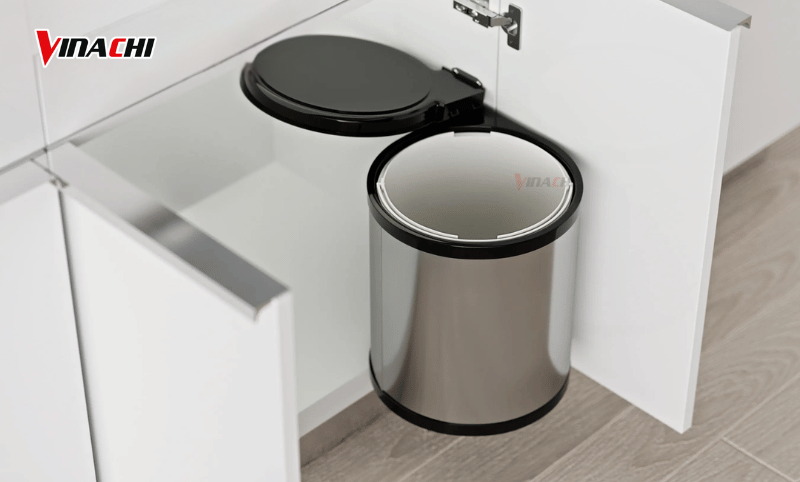 Kiểm tra lại hoạt động của thùng rác sau khi lắp đặt
