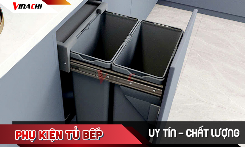 Mua thùng rác âm tủ chất lượng tại Vinachi