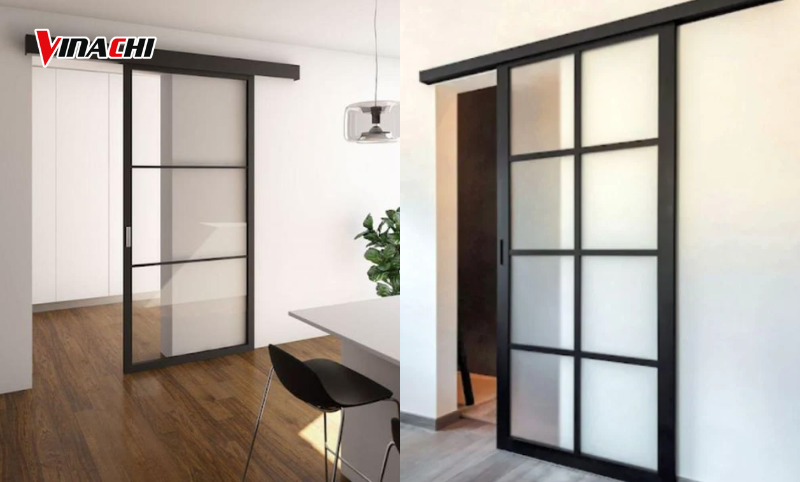 Dựa vào kích thước cánh cửa để chọn loại ray phù hợp