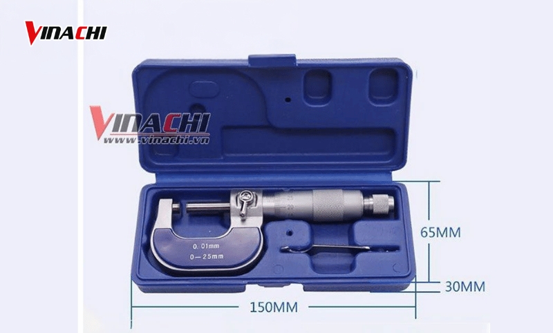 Sử dụng hộp đựng thước Panme chuyên dụng