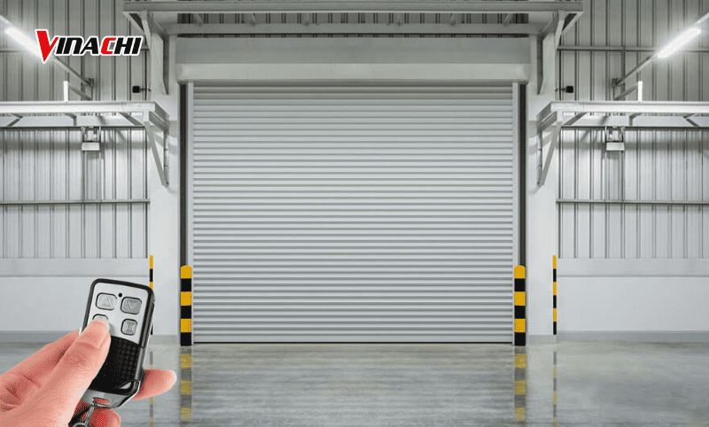 Hướng dẫn xử lý khi mất chìa cửa cuốn