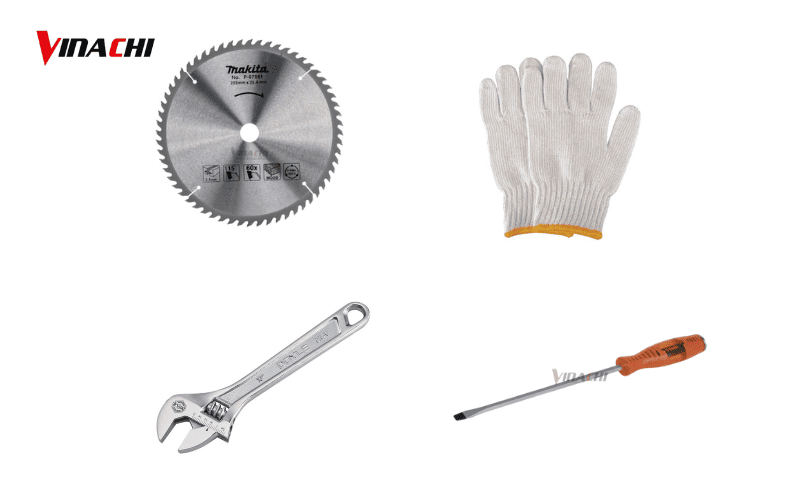 Chuẩn bị dụng cụ lắp đặt và đồ bảo hộ