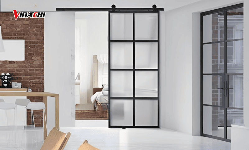 Cửa lùa lắp cho phòng ngủ