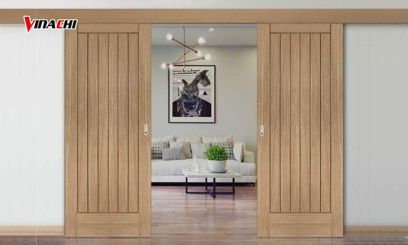 Cửa lùa phòng khách