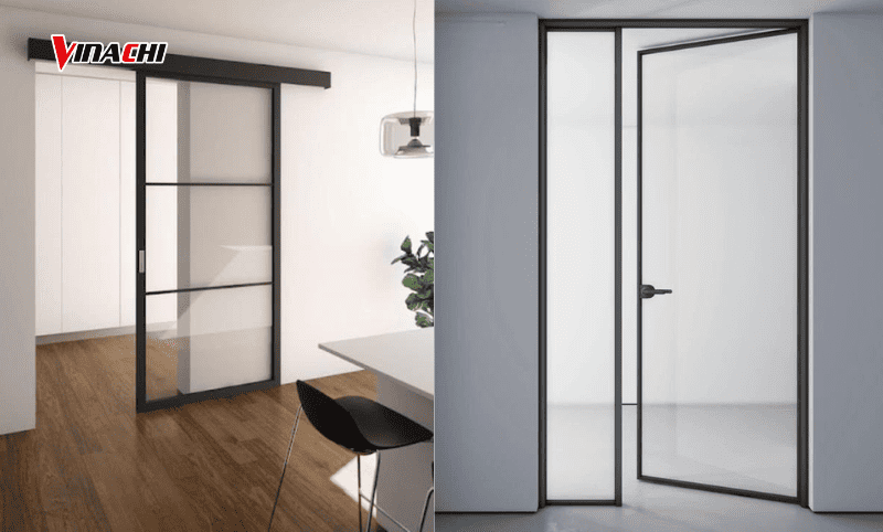 Nên dùng cửa lùa hay cửa mở?