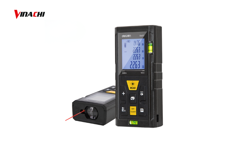 Thước đo khoảng cách laser Deli