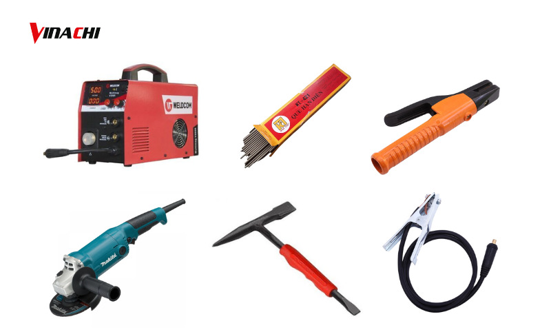 Một số dụng cụ cần chuẩn bị khi thực hiện cách hàn sắt