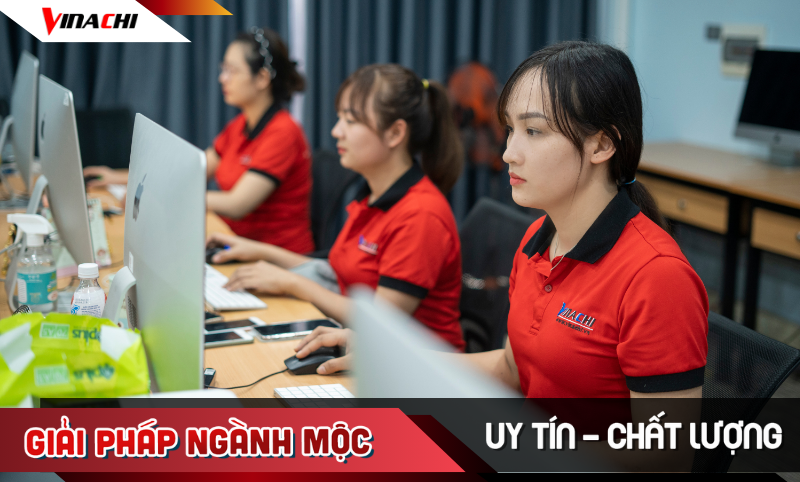 Đội ngũ nhân viên tại Vinachi luôn sẵn sàng hỗ trợ khách hàng