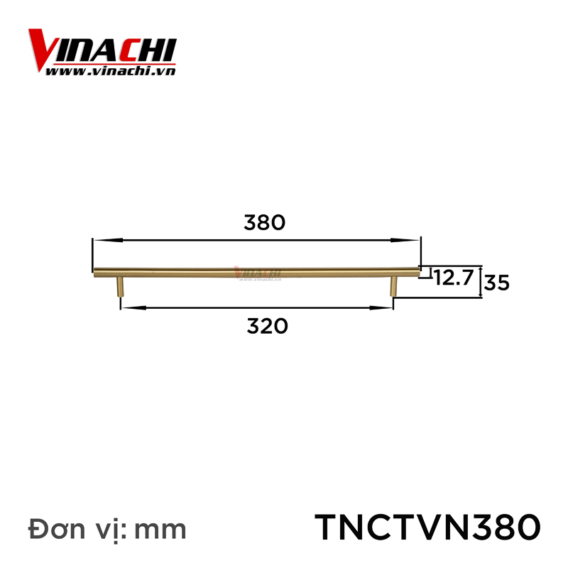 380mm