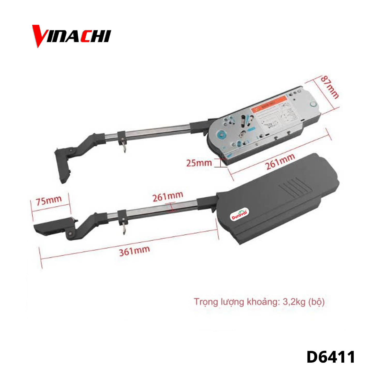 D6411 - Tay nâng Duraval D6411-1.jpg