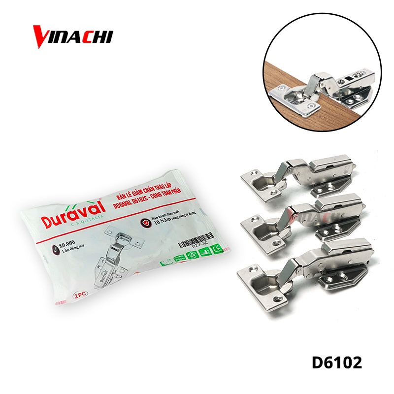 D6102 - Bản lề giảm chấn Tháo lắp Duraval D6102.jpg