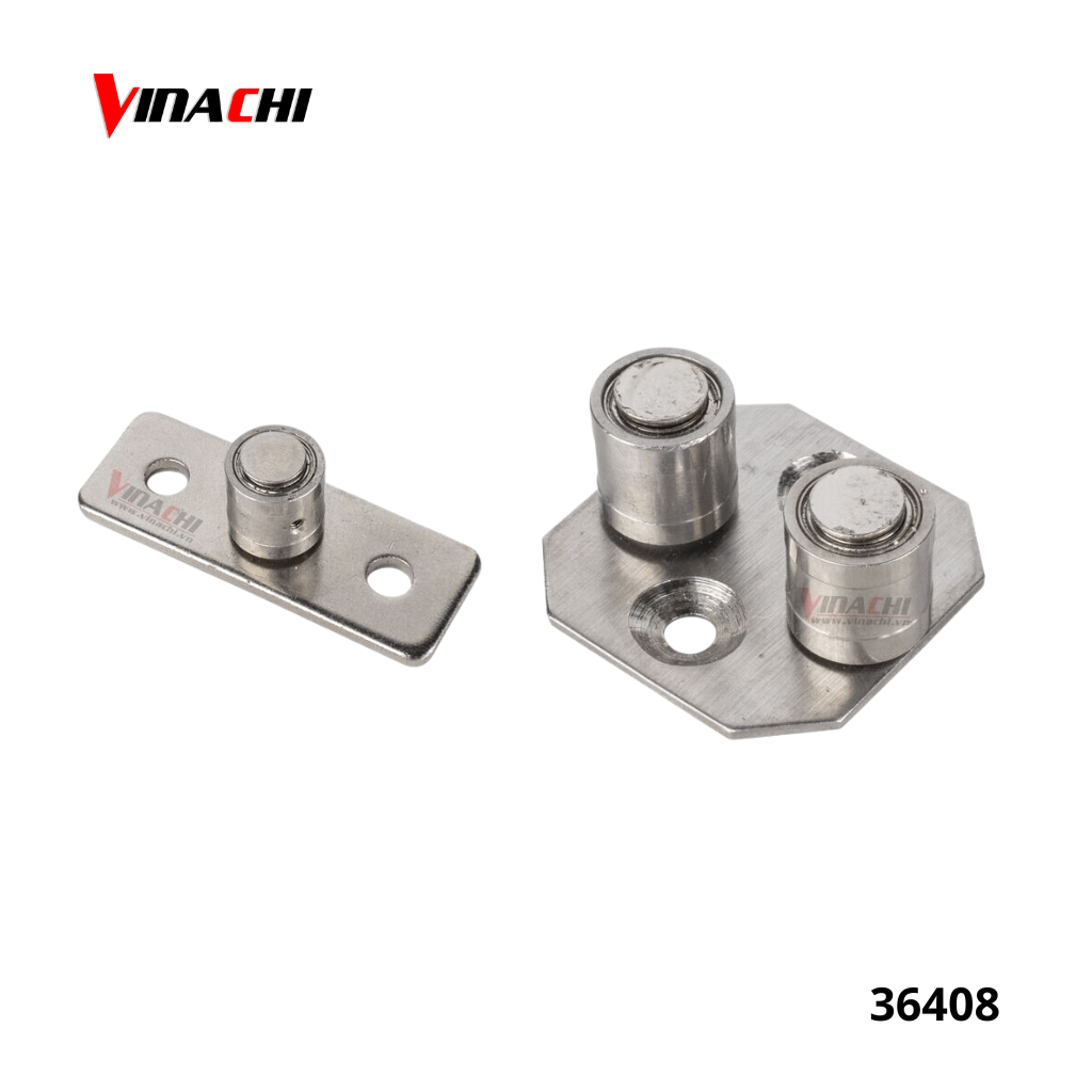 BÁNH XE VÀ RAY TRƯỢT CHO CỬA LÙA HAI CÁNH ÊM ÁI