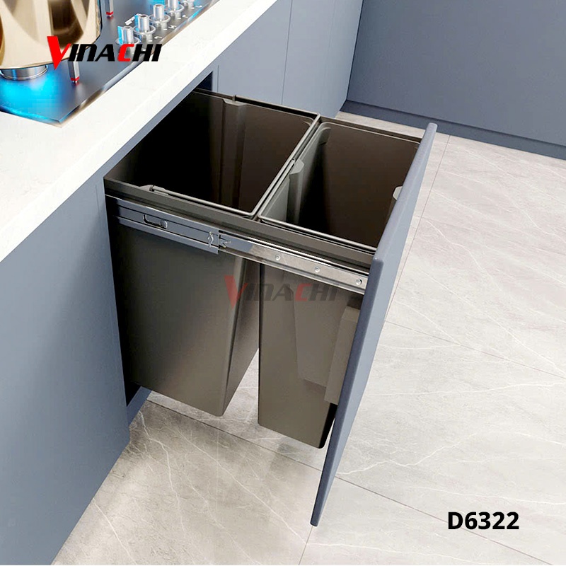 D6322 - Thùng rác 2 ngăn tủ bếp liền cánh Duraval D6322.png