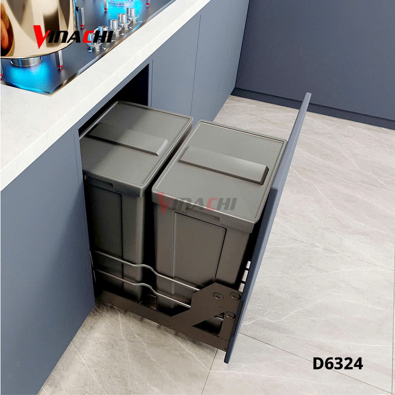 D6324 - Thùng rác âm tủ bếp nắp đậy Duraval D6324.png