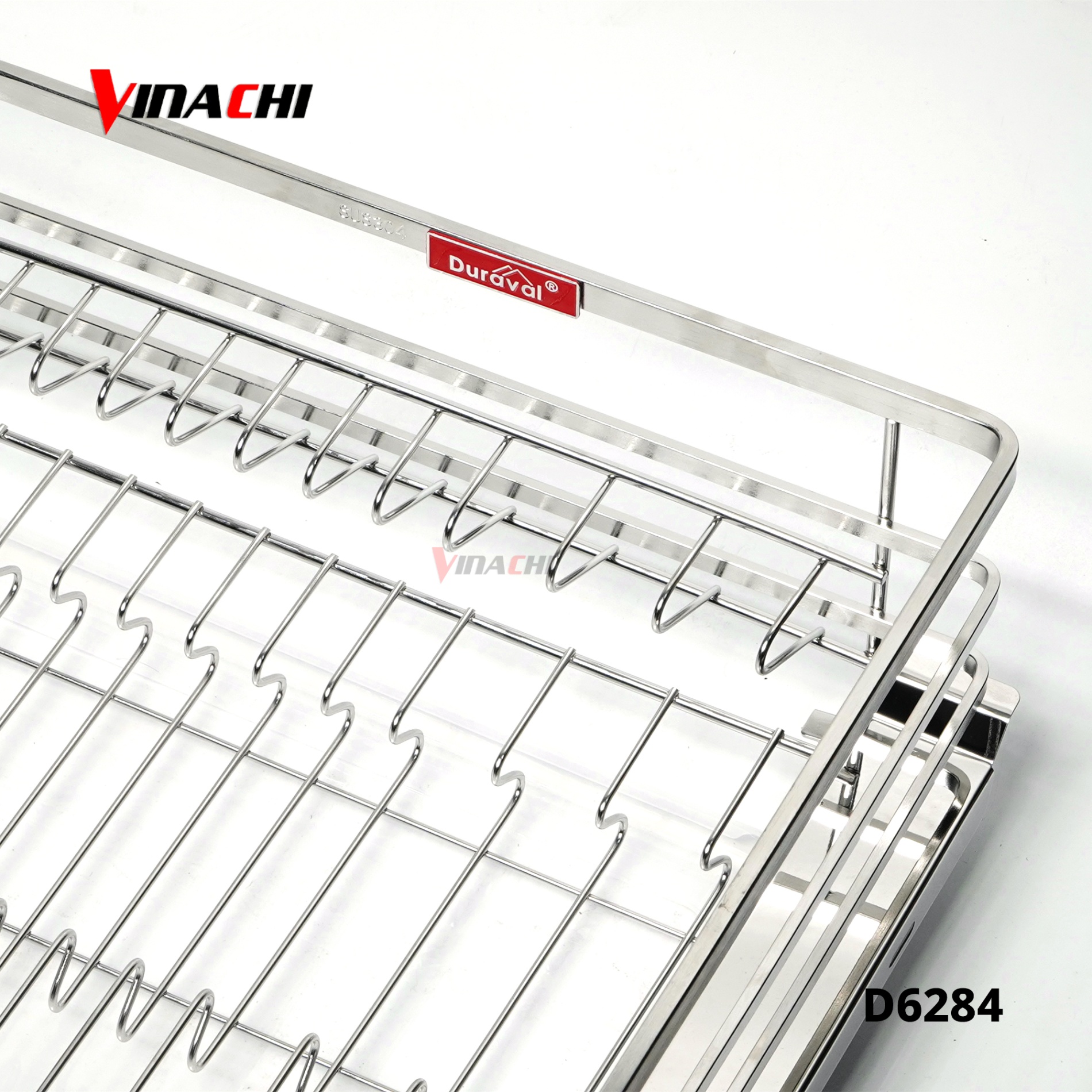 D6284 - Giá bát đĩa đa năng inox 304 Duraval D6284.jpg