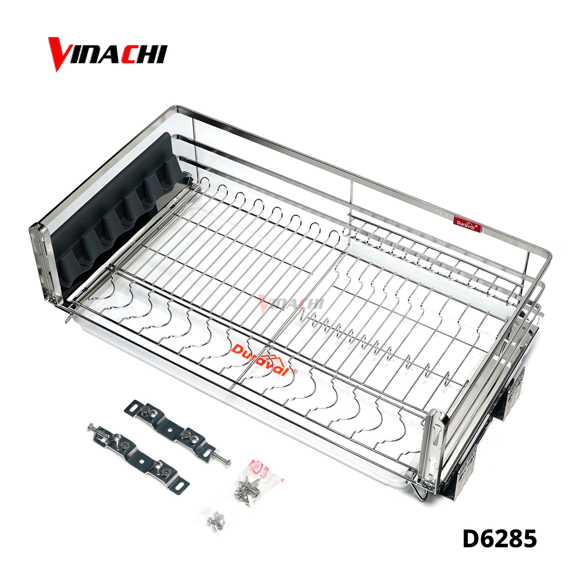 D6285 - Bộ 2 giá bát đĩa xoong nồi inox 304 Duraval D6285.jpg