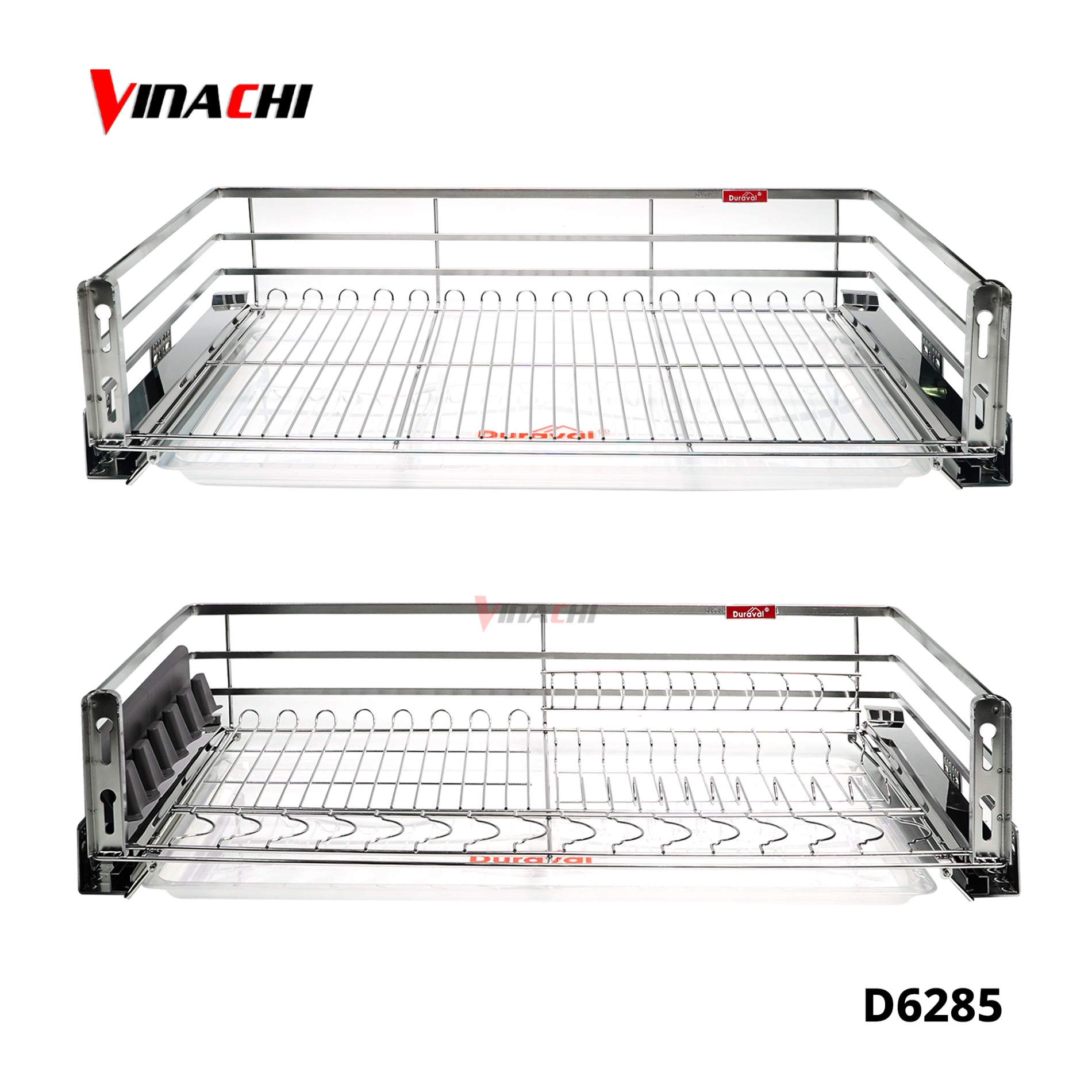 D6285 - Bộ 2 giá bát đĩa xoong nồi inox 304 Duraval D6285.jpg