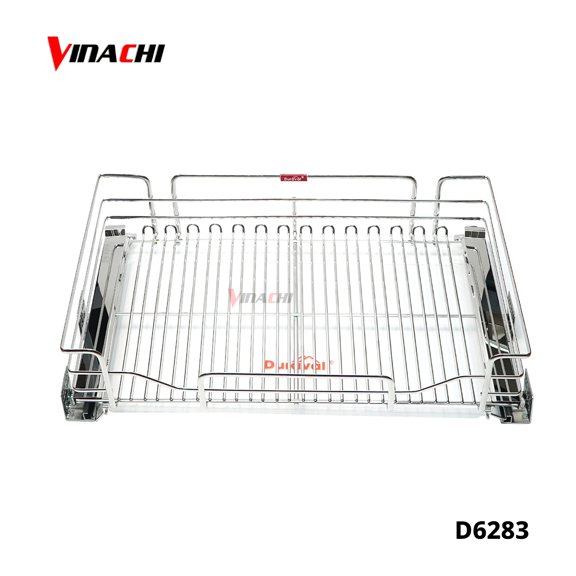 D6283 - Giá bát đĩa đa năng nan ovan inox 304 Duraval D6283.jpg