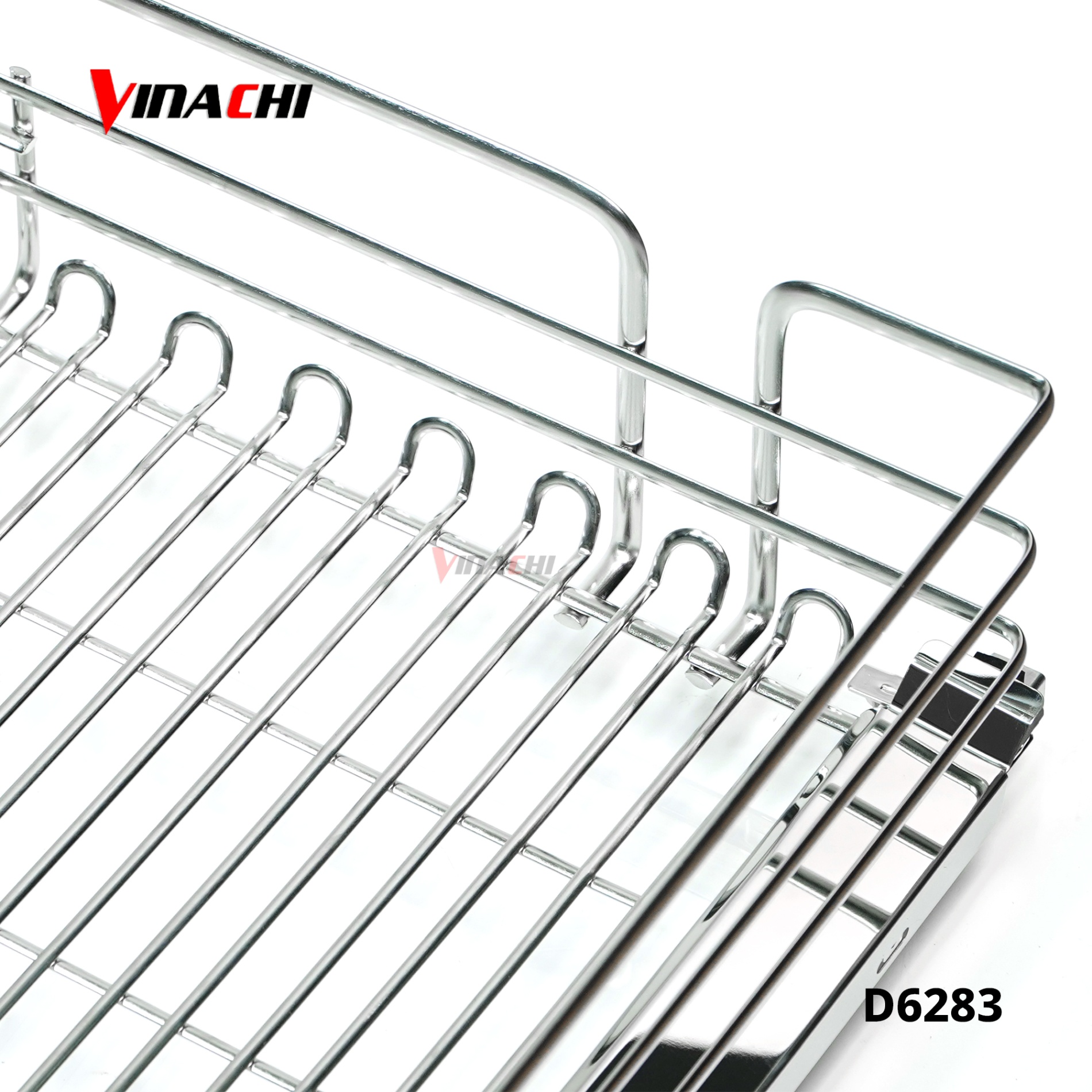 D6283 - Giá bát đĩa đa năng nan ovan inox 304 Duraval D6283.jpg