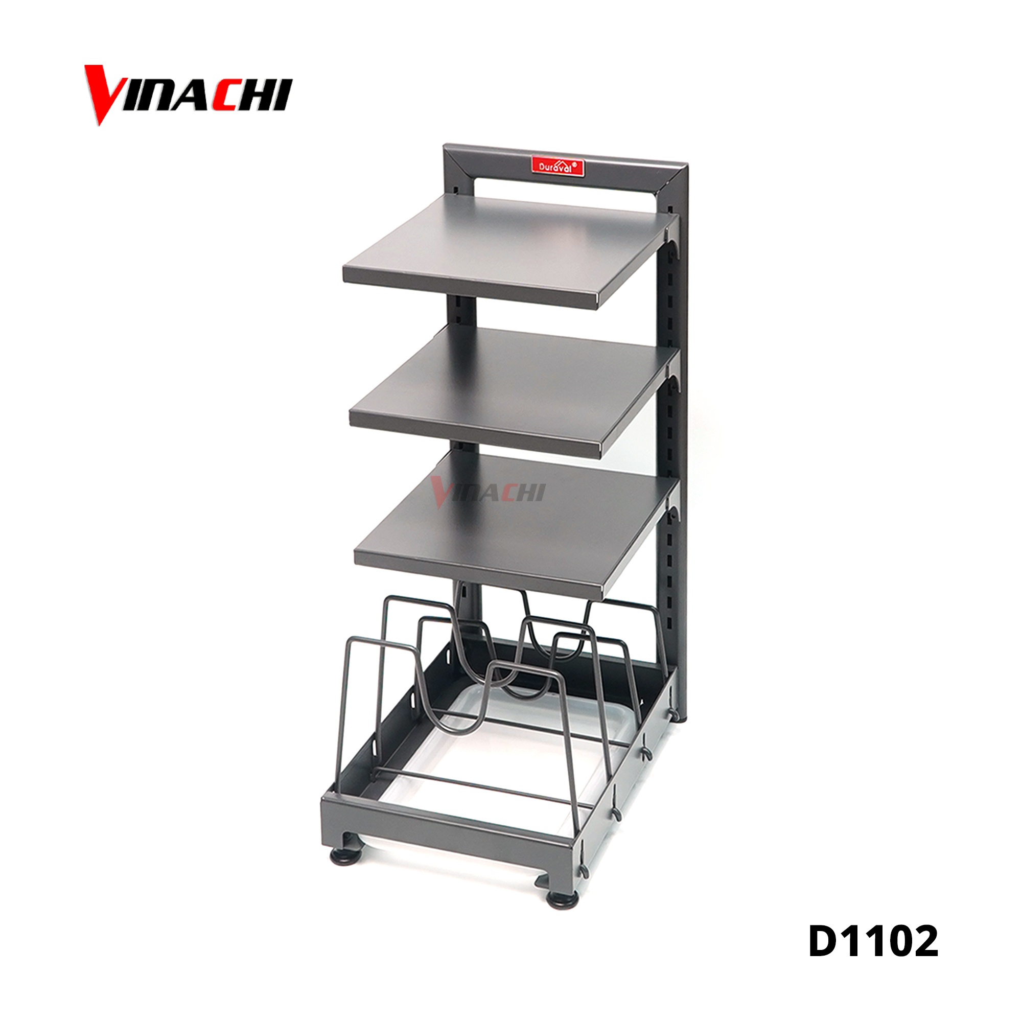 D1102 - Bộ giá để xoong nồi, Lắp Duraval D1102.jpg