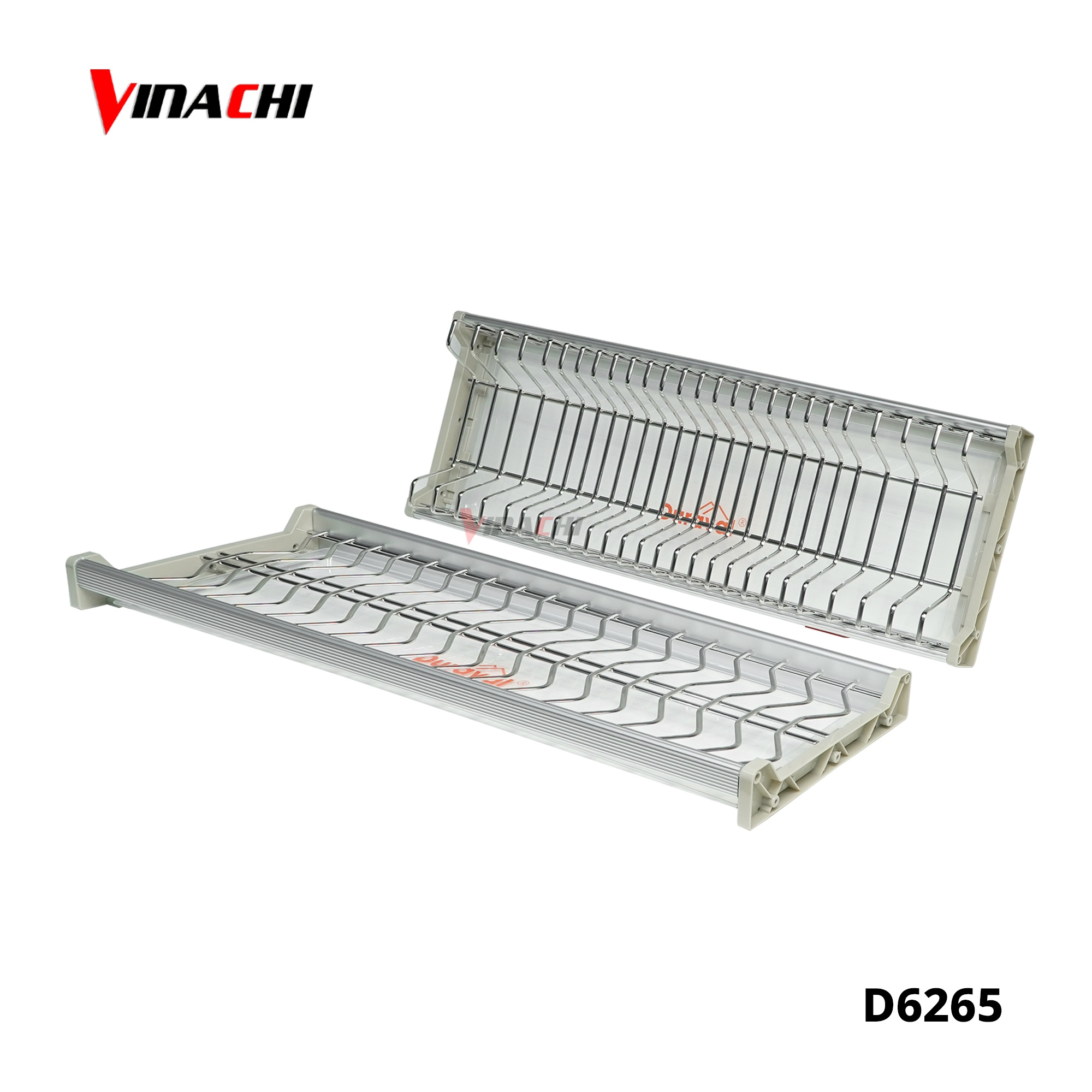 D6265 - Bộ 2 giá bát cố định nan ovan inox 304 Duraval D6265.jpg