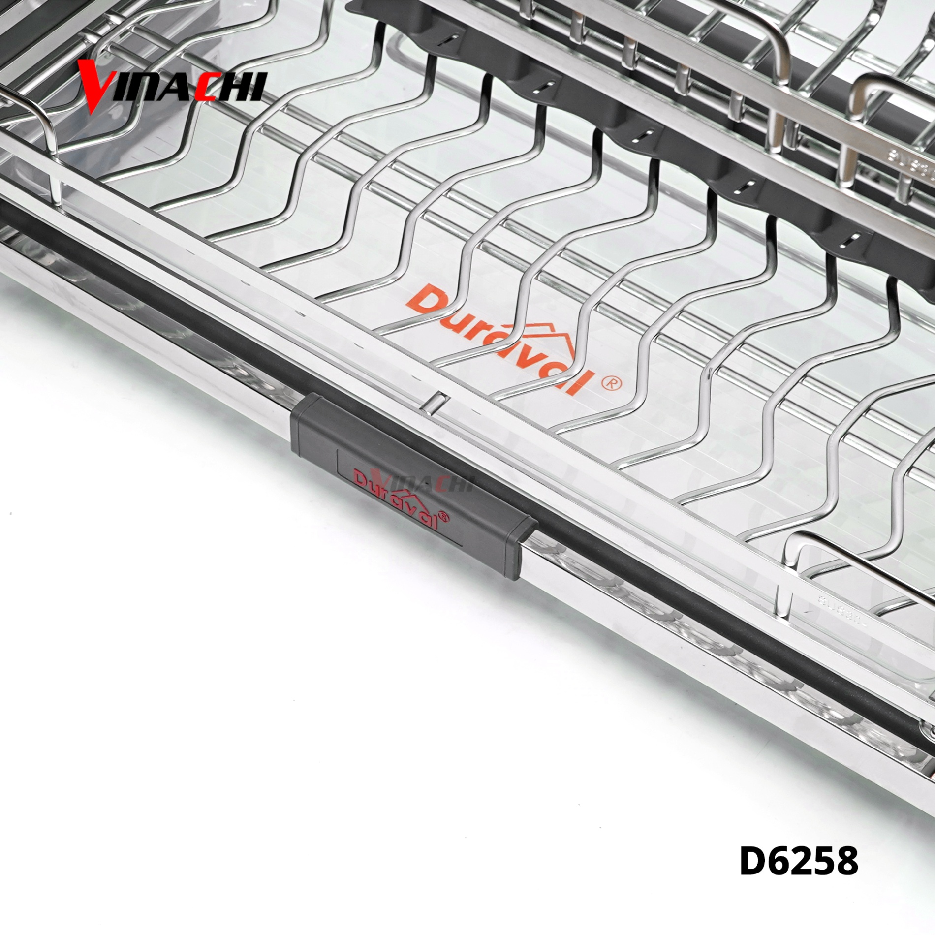 D6258 - Giá bát nâng hạ nan ovan inox 304 kèm ống đũa Duraval D6258.jpg