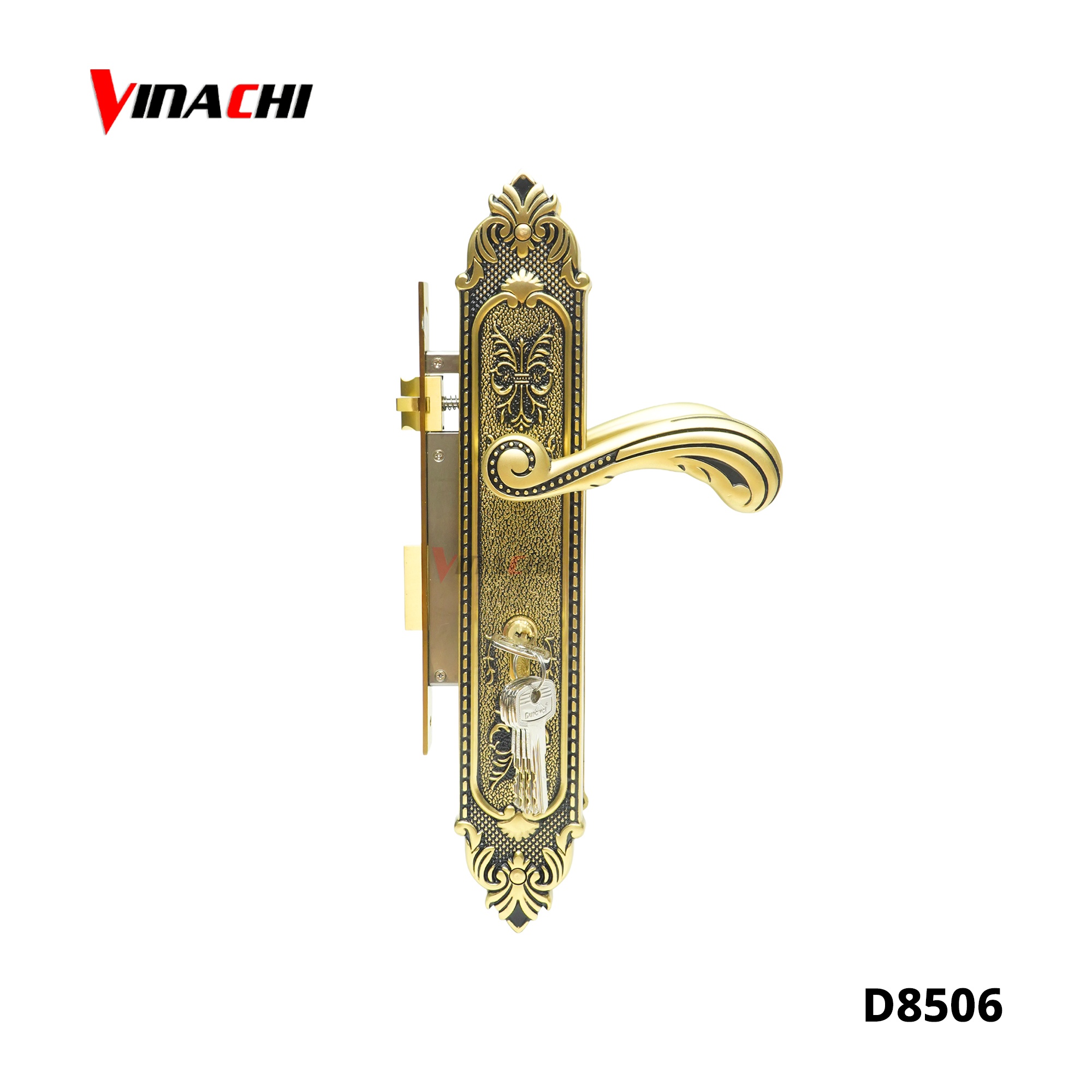 D8506 - Khoá tay gạt Đồng Duraval D8506.jpg