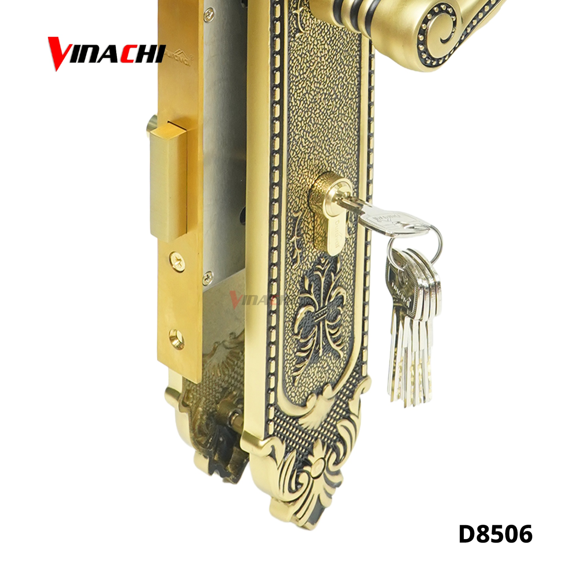 D8506 - Khoá tay gạt Đồng Duraval D8506.jpg