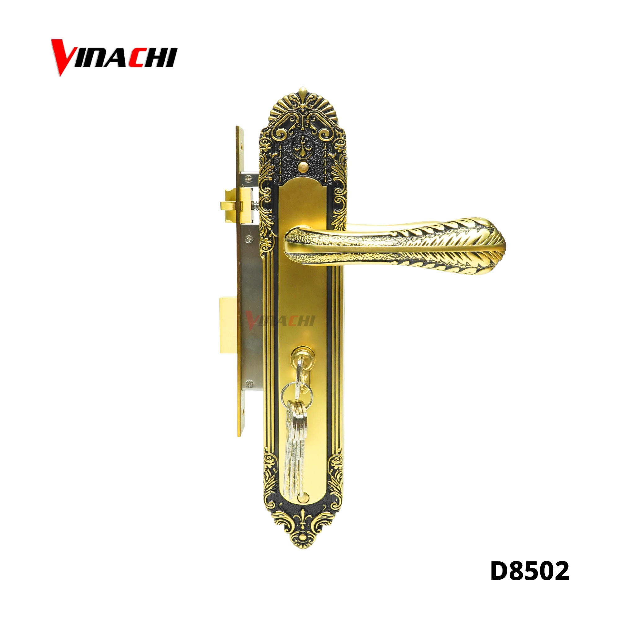 D8502 - Khoá tay gạt Đồng Duraval D8502.jpg