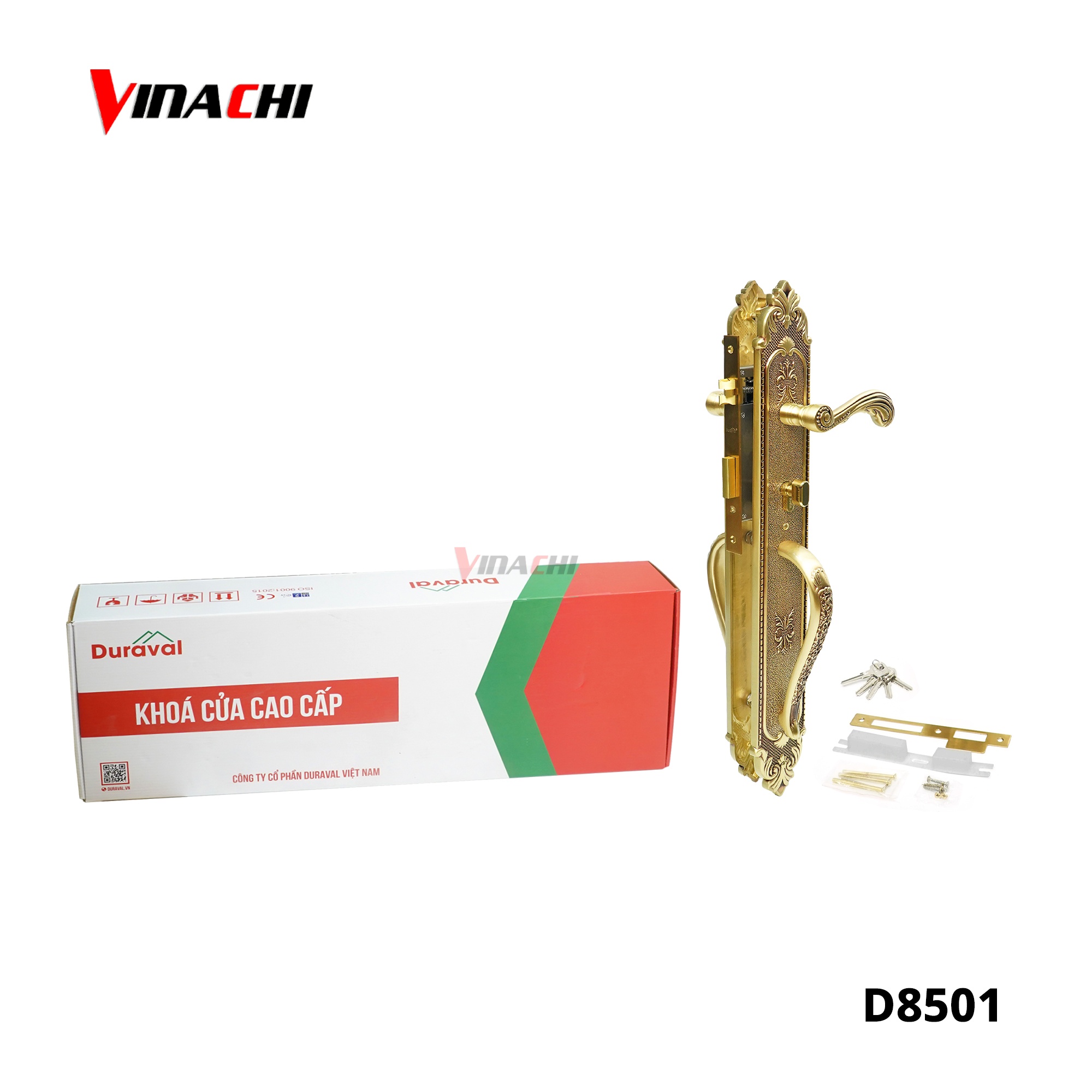 D8501 - Khoá tay gạt Đồng Duraval D8501.jpg