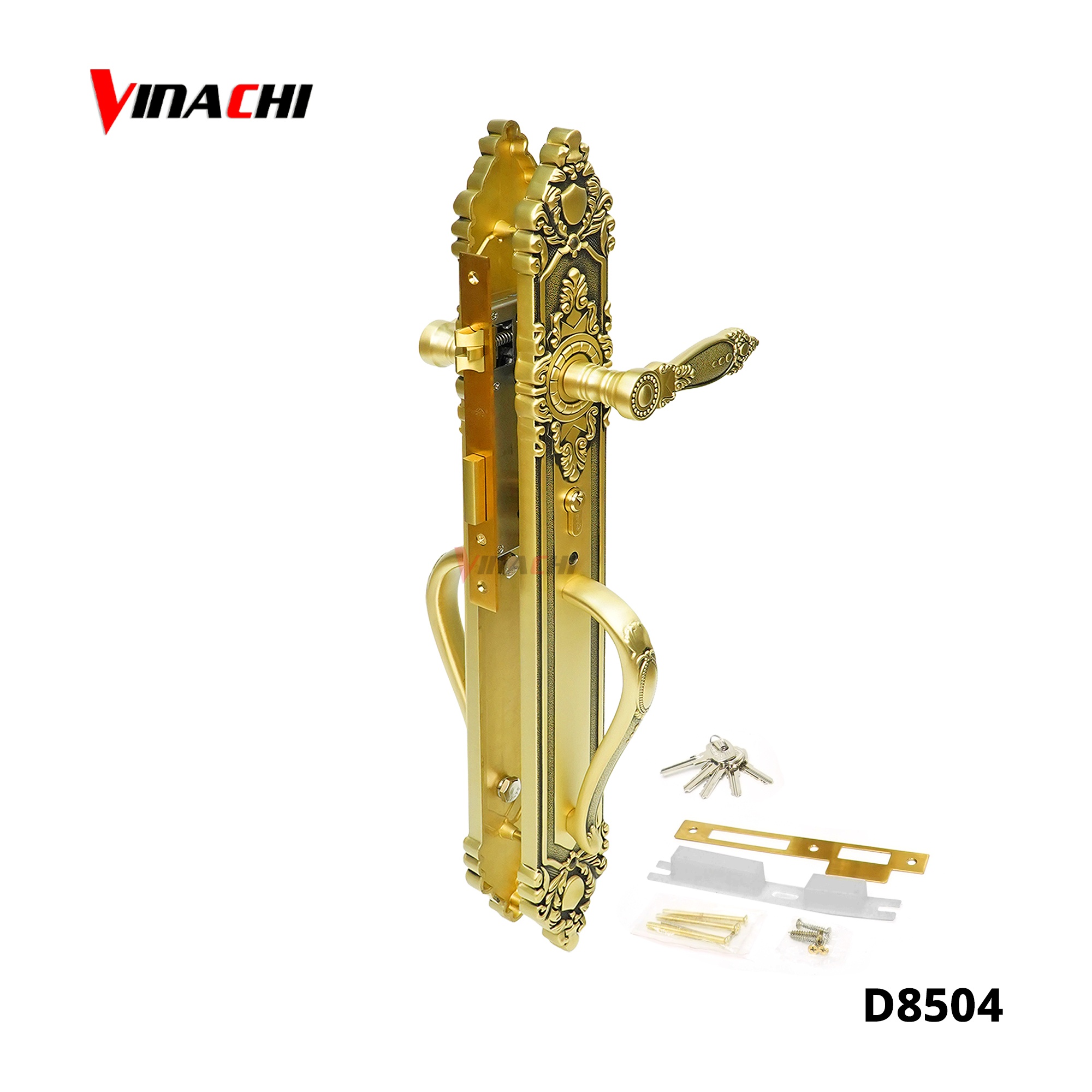 D8504 - Khoá tay gạt Đồng Duraval D8504.jpg