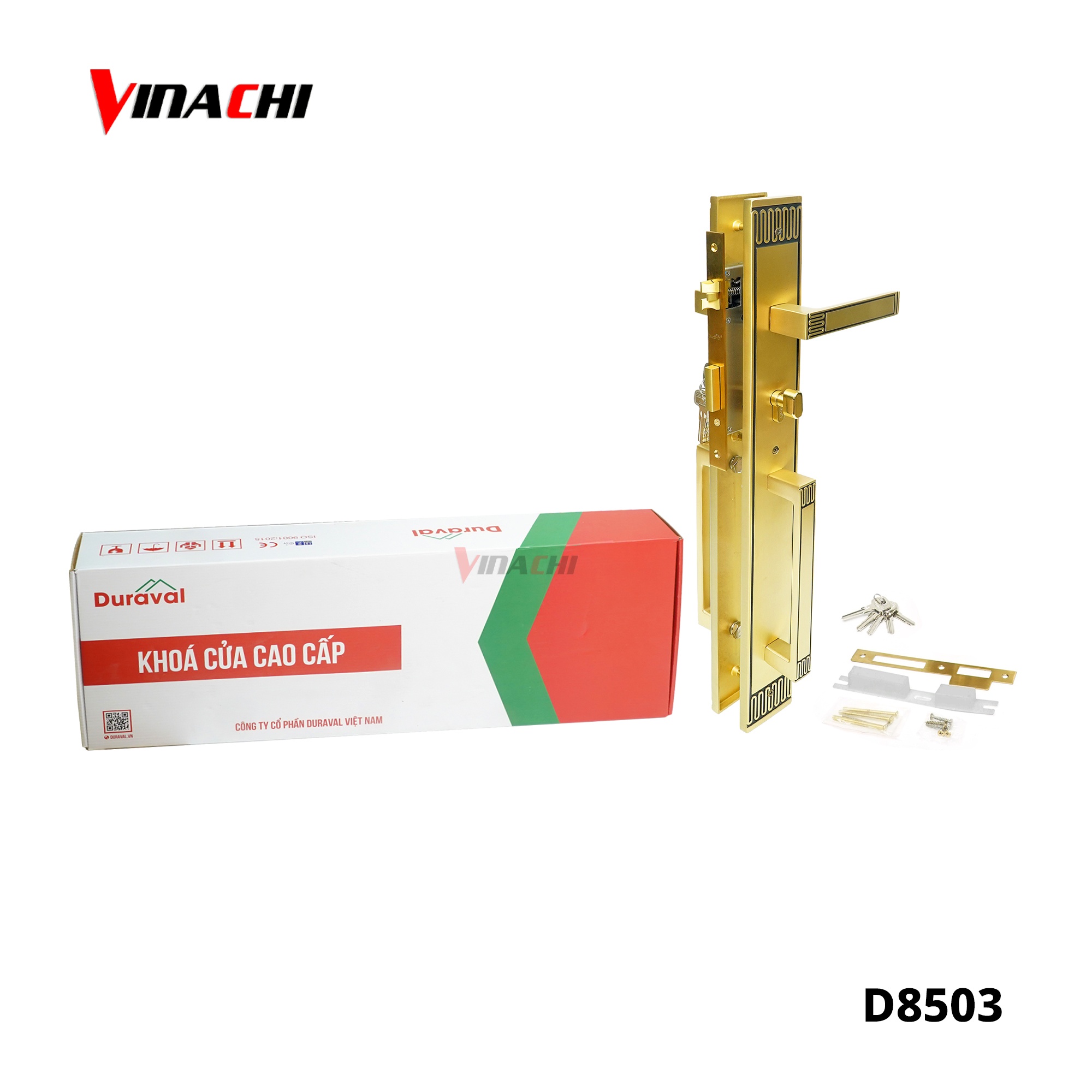 D8503 - Khoá tay gạt Đồng Duraval D8503.jpg