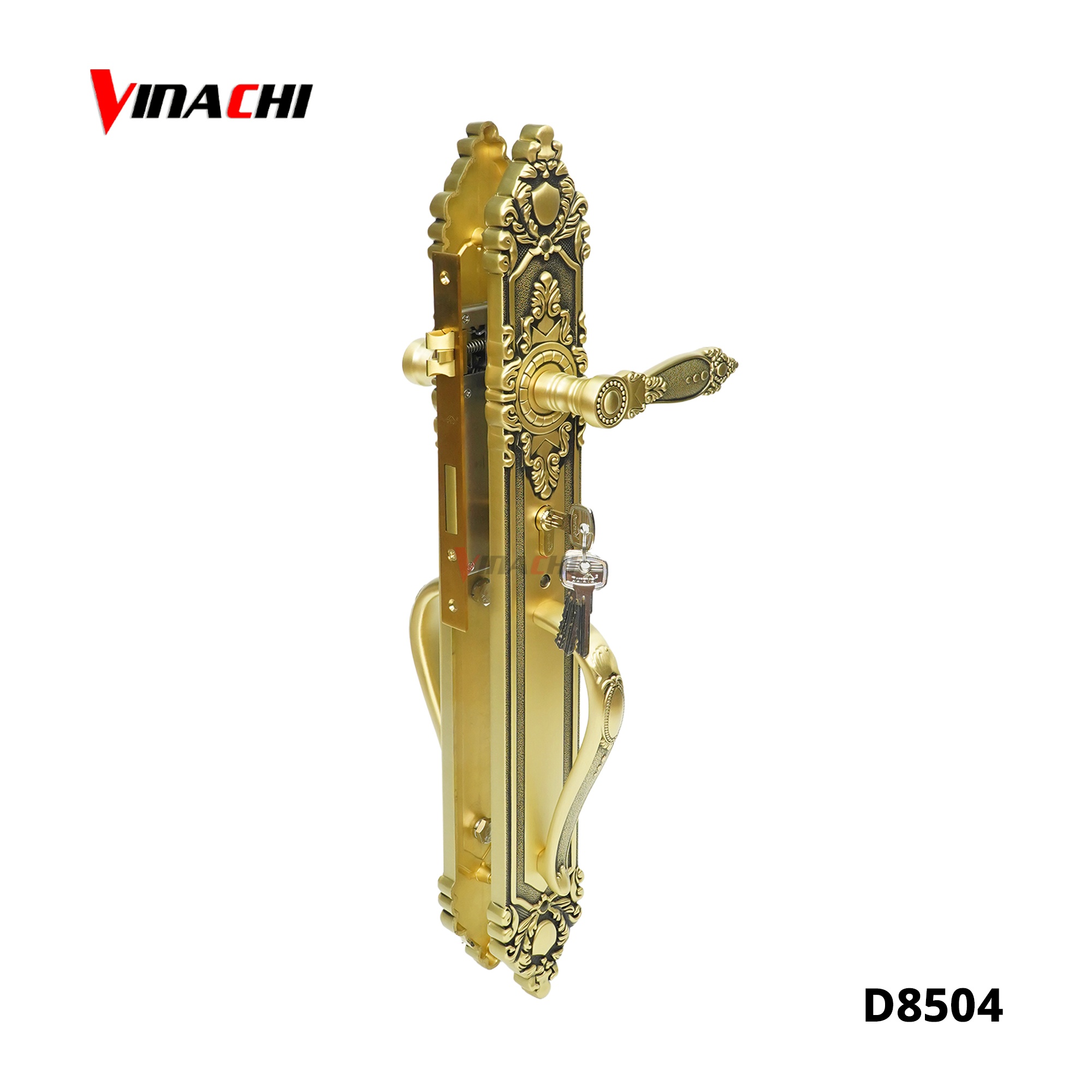 D8504 - Khoá tay gạt Đồng Duraval D8504.jpg