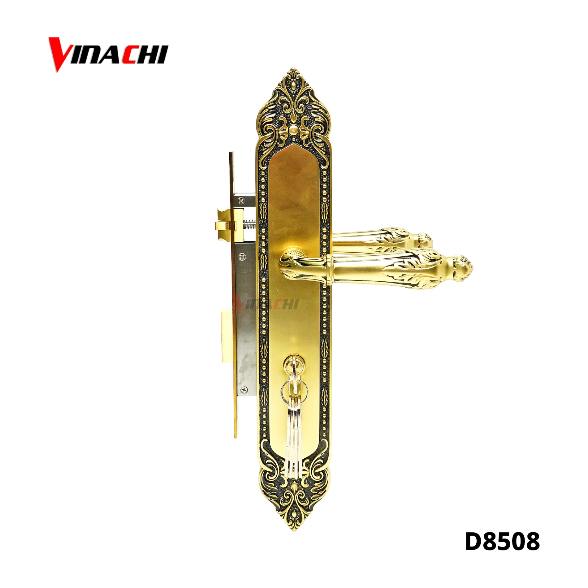 D8508 - Khoá tay gạt Đồng Duraval D8508.jpg