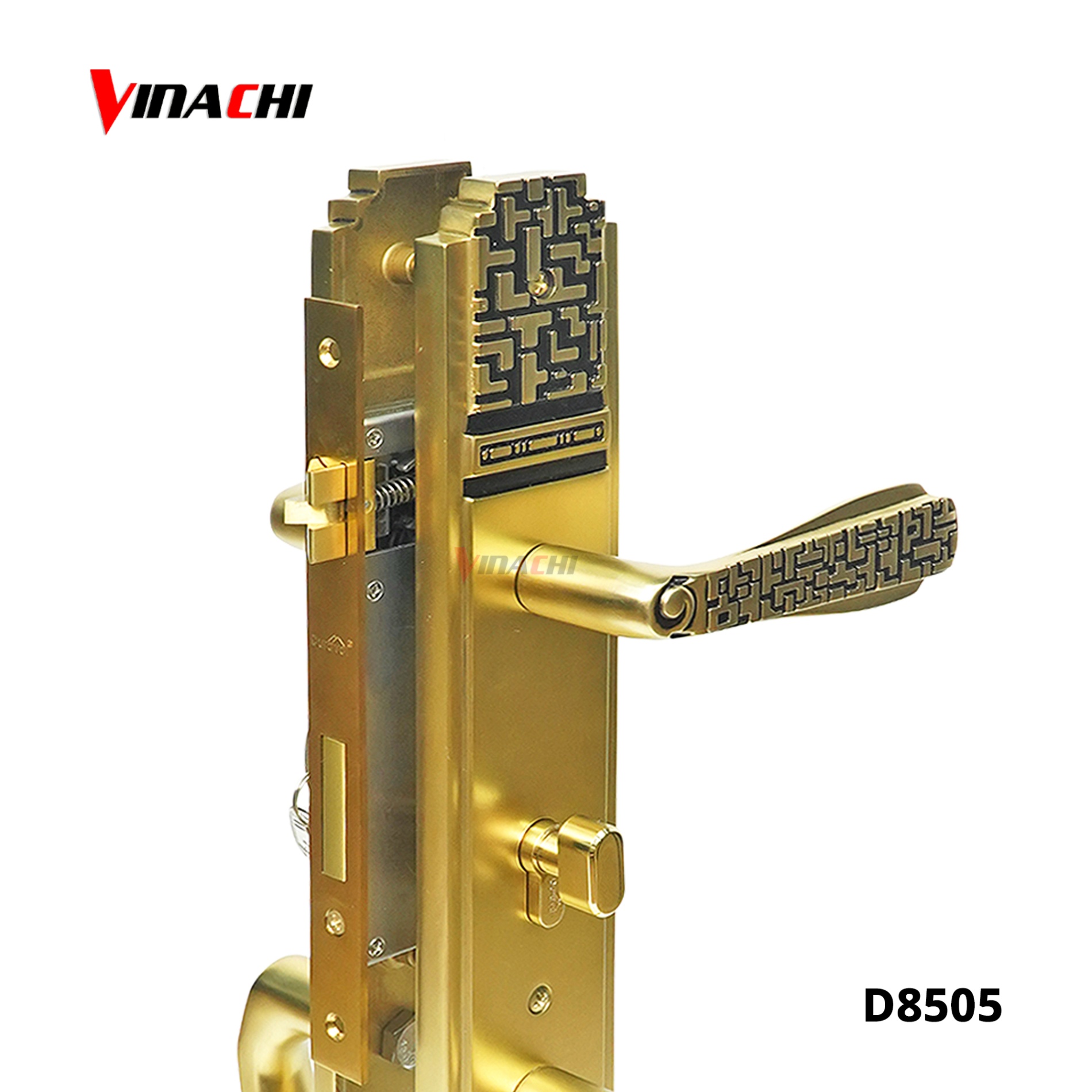 D8505 - Khoá tay gạt Đồng Duraval D8505.jpg