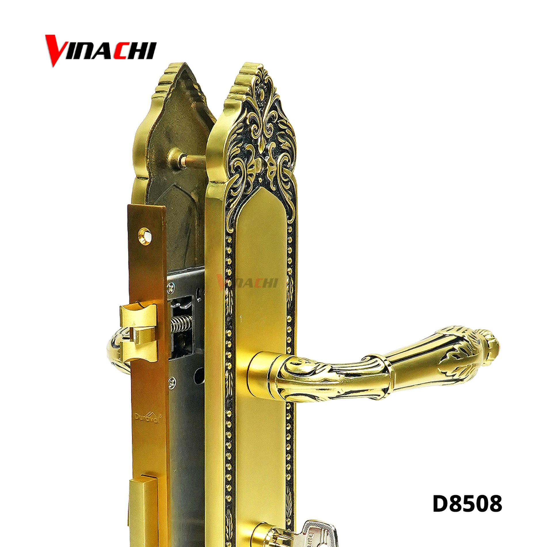 D8508 - Khoá tay gạt Đồng Duraval D8508.jpg