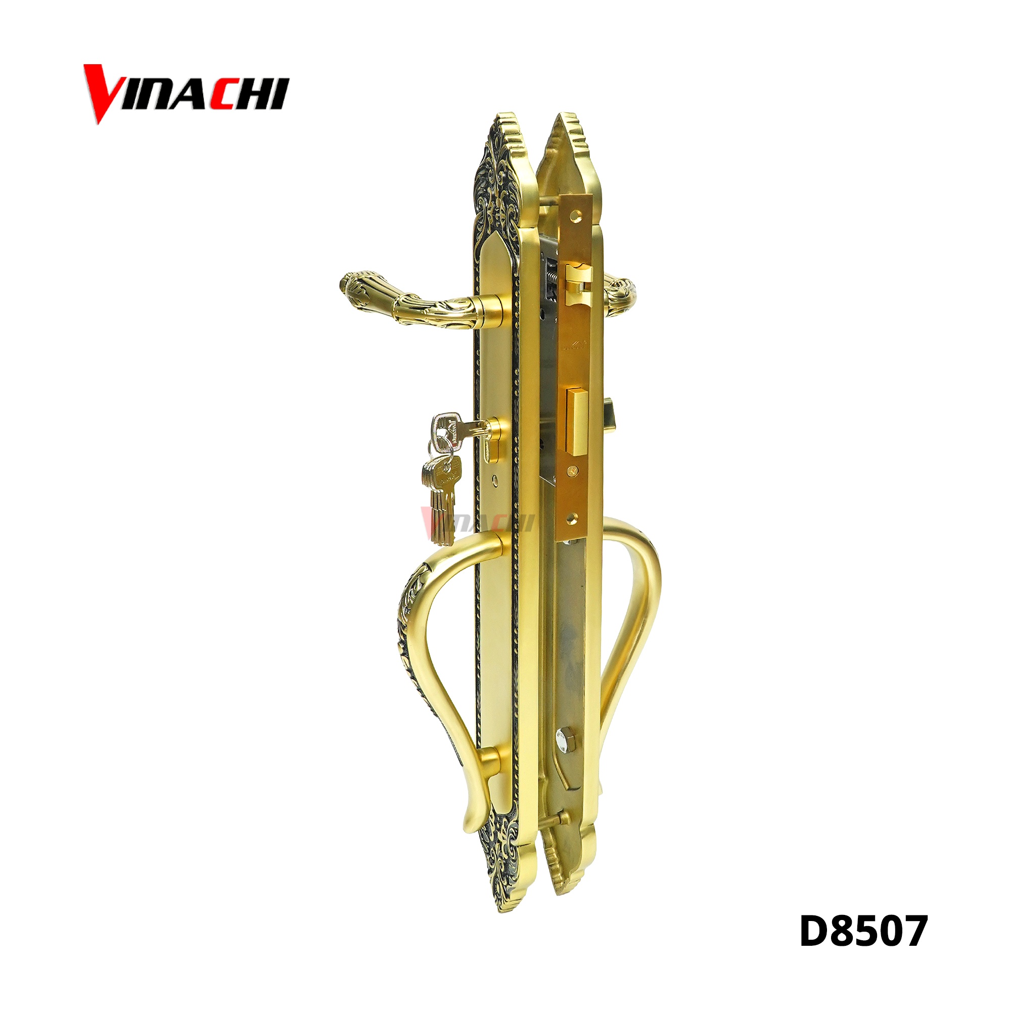 D8507 - Khoá tay gạt Đồng Duraval D8507.jpg