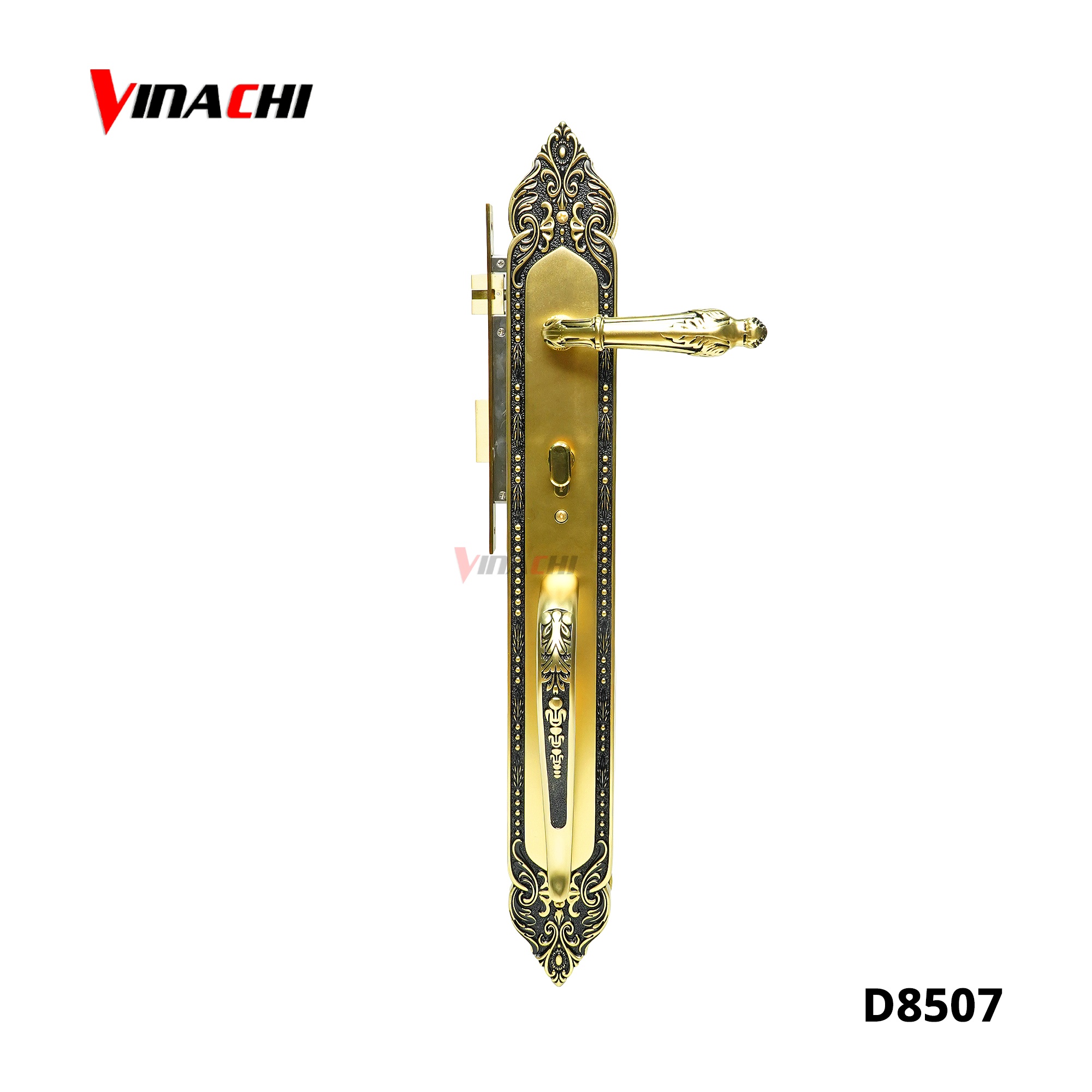 D8507 - Khoá tay gạt Đồng Duraval D8507.jpg