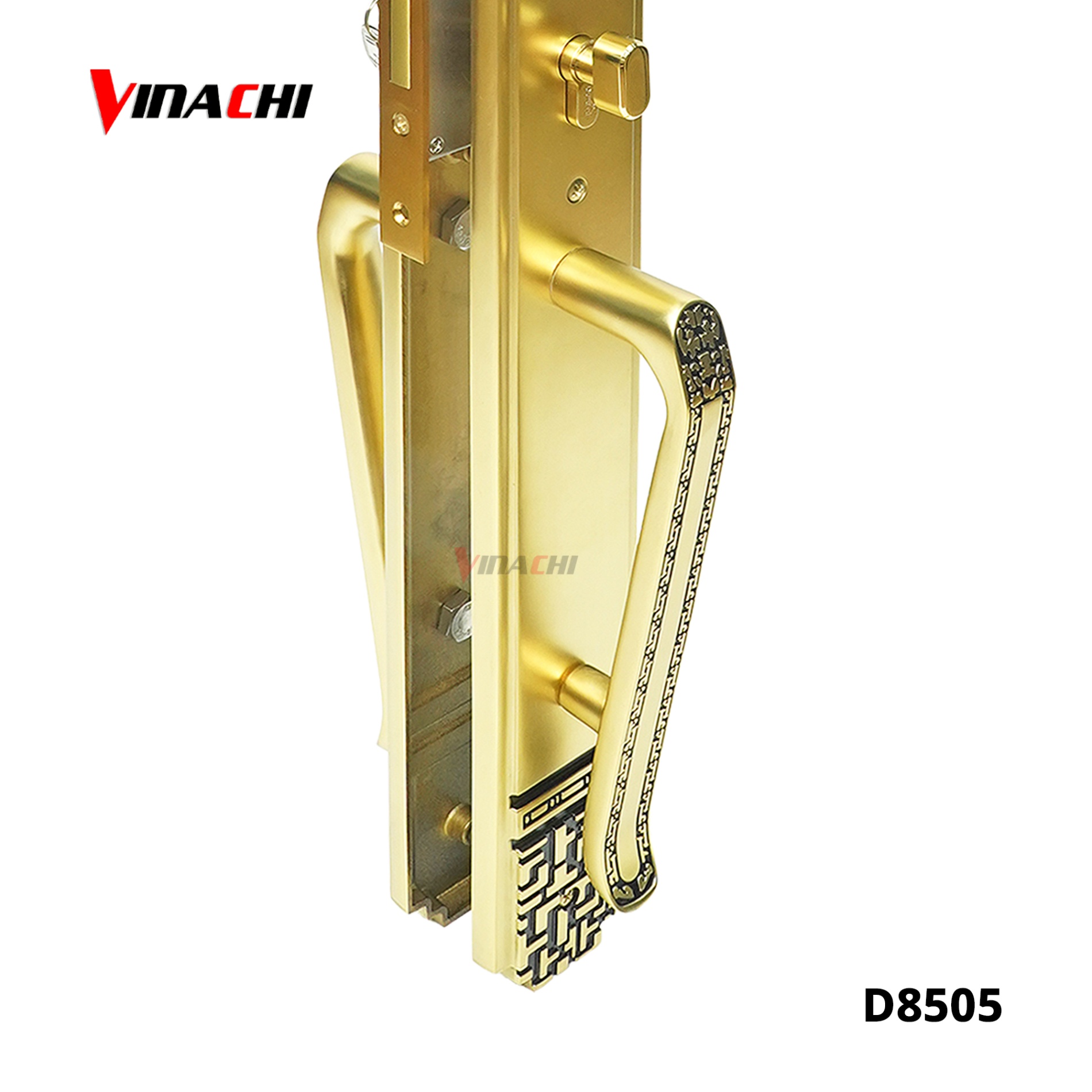 D8505 - Khoá tay gạt Đồng Duraval D8505.jpg