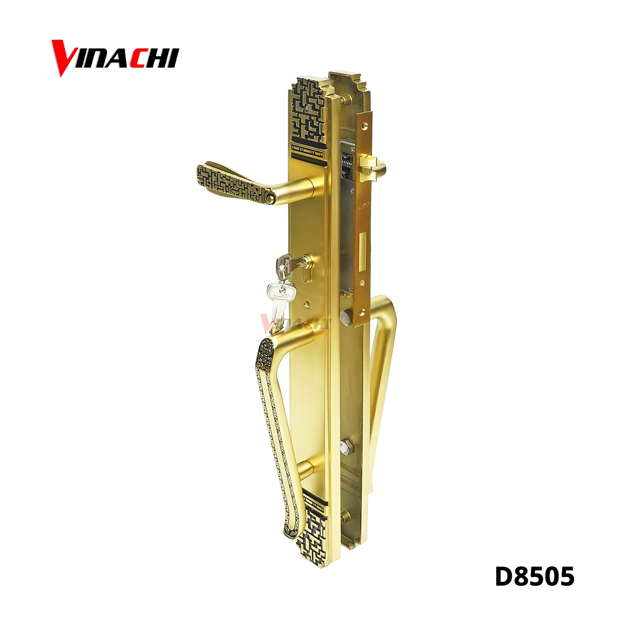D8505 - Khoá tay gạt Đồng Duraval D8505.jpg