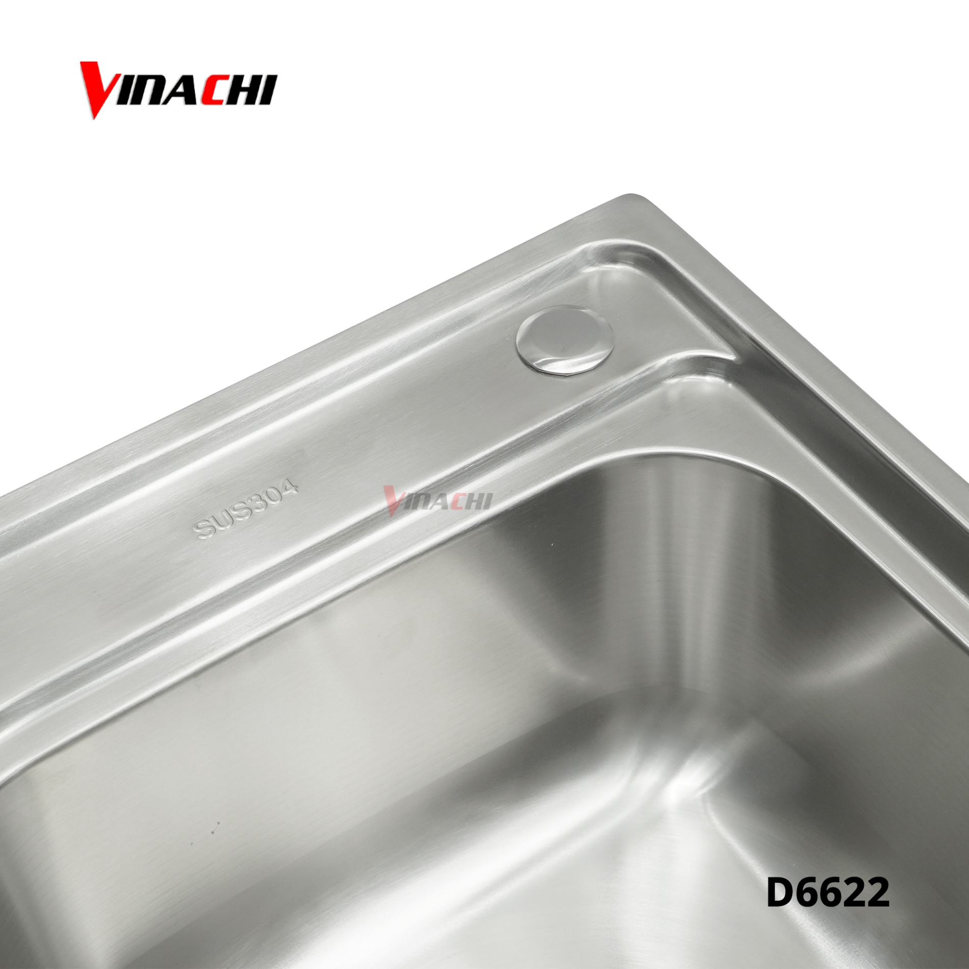 D6622 - Chậu rửa 2 hố inox 304 Duraval D6622.jpg