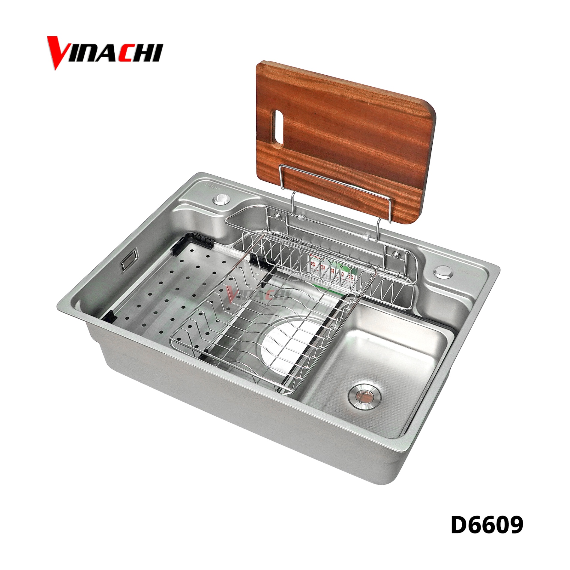 D6609 - Chậu rửa 1 hố inox 304 Duraval D6609.jpg