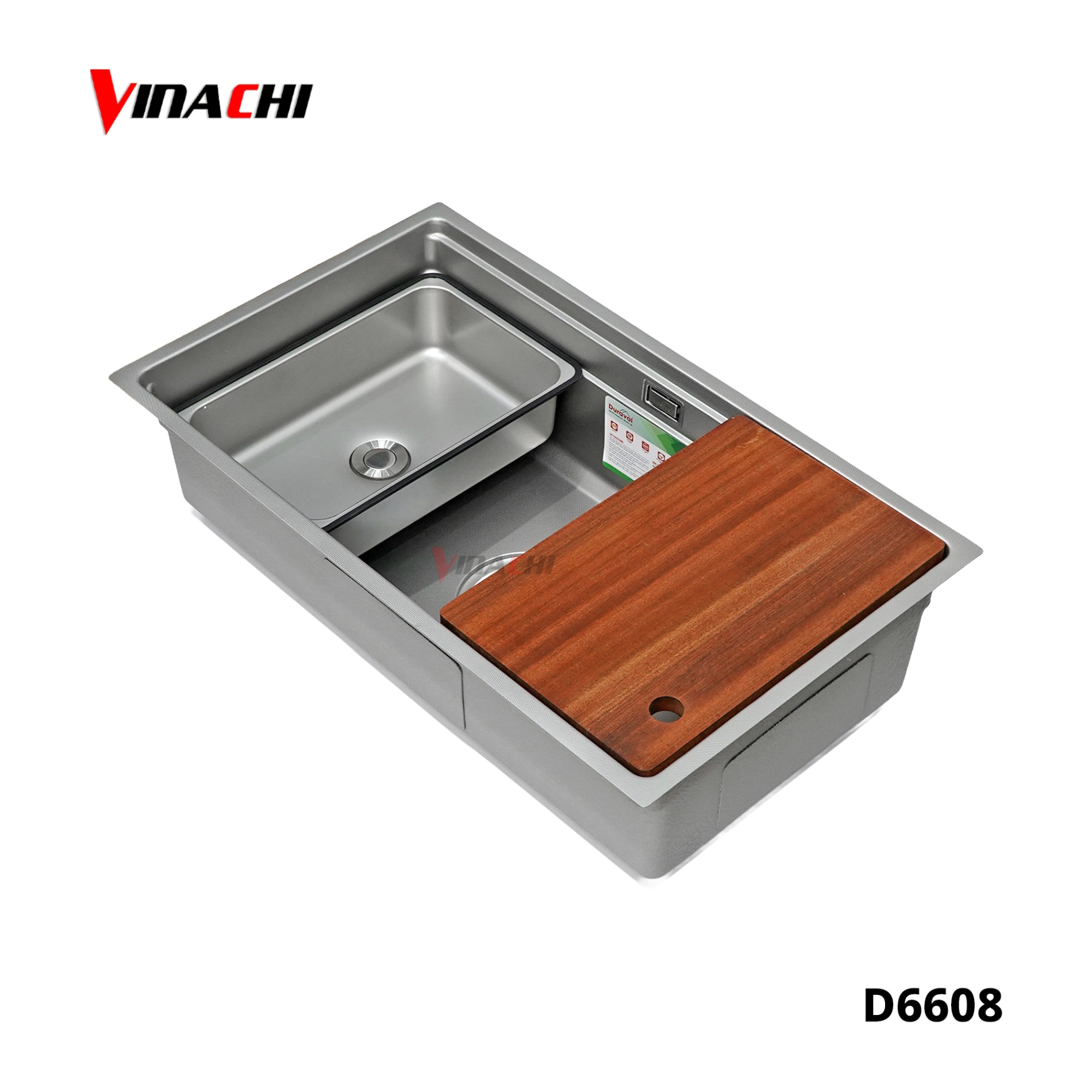 D6608 - Chậu rửa 1 hố inox 304 Duraval D6608.jpg