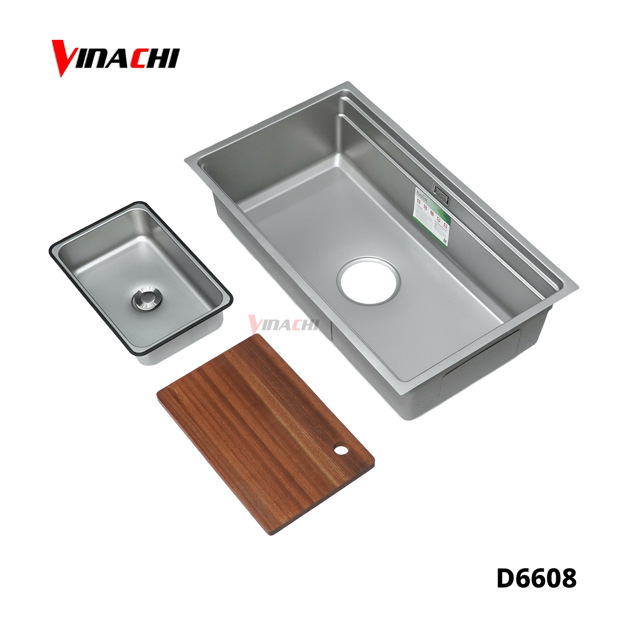D6608 - Chậu rửa 1 hố inox 304 Duraval D6608.jpg