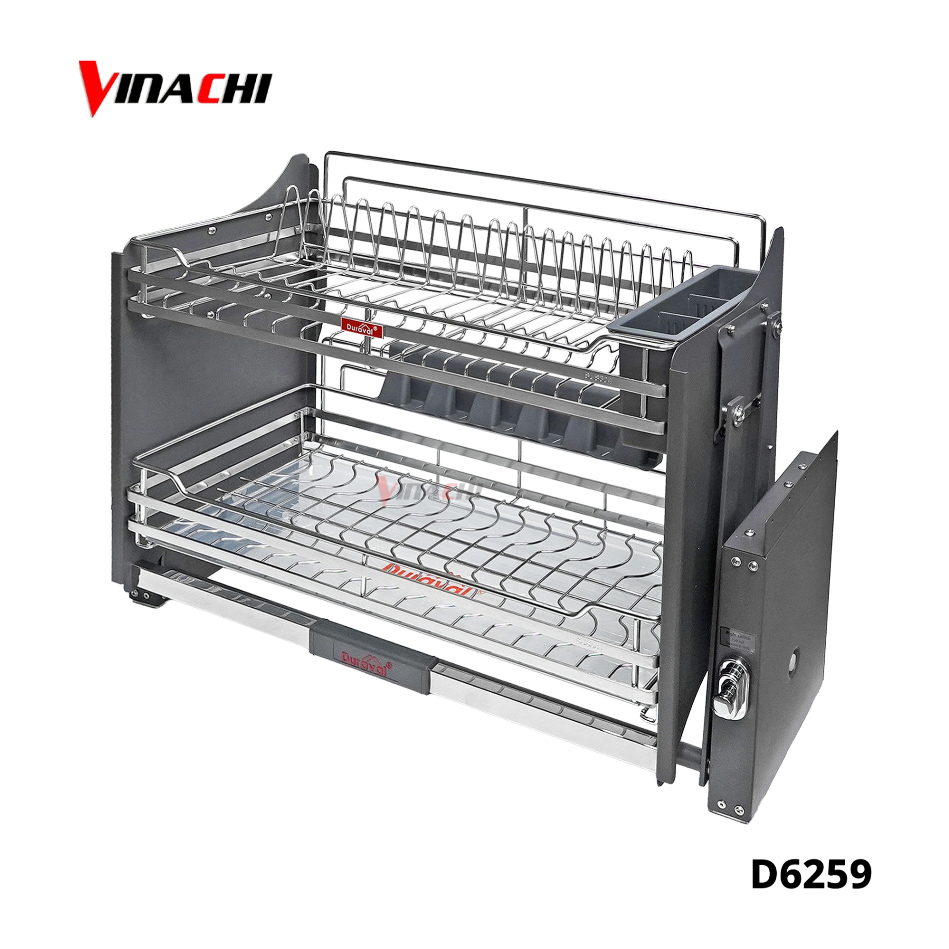 D6259 - Giá bát nâng hạ inox 304, Ống đũa Duraval D6259.jpg