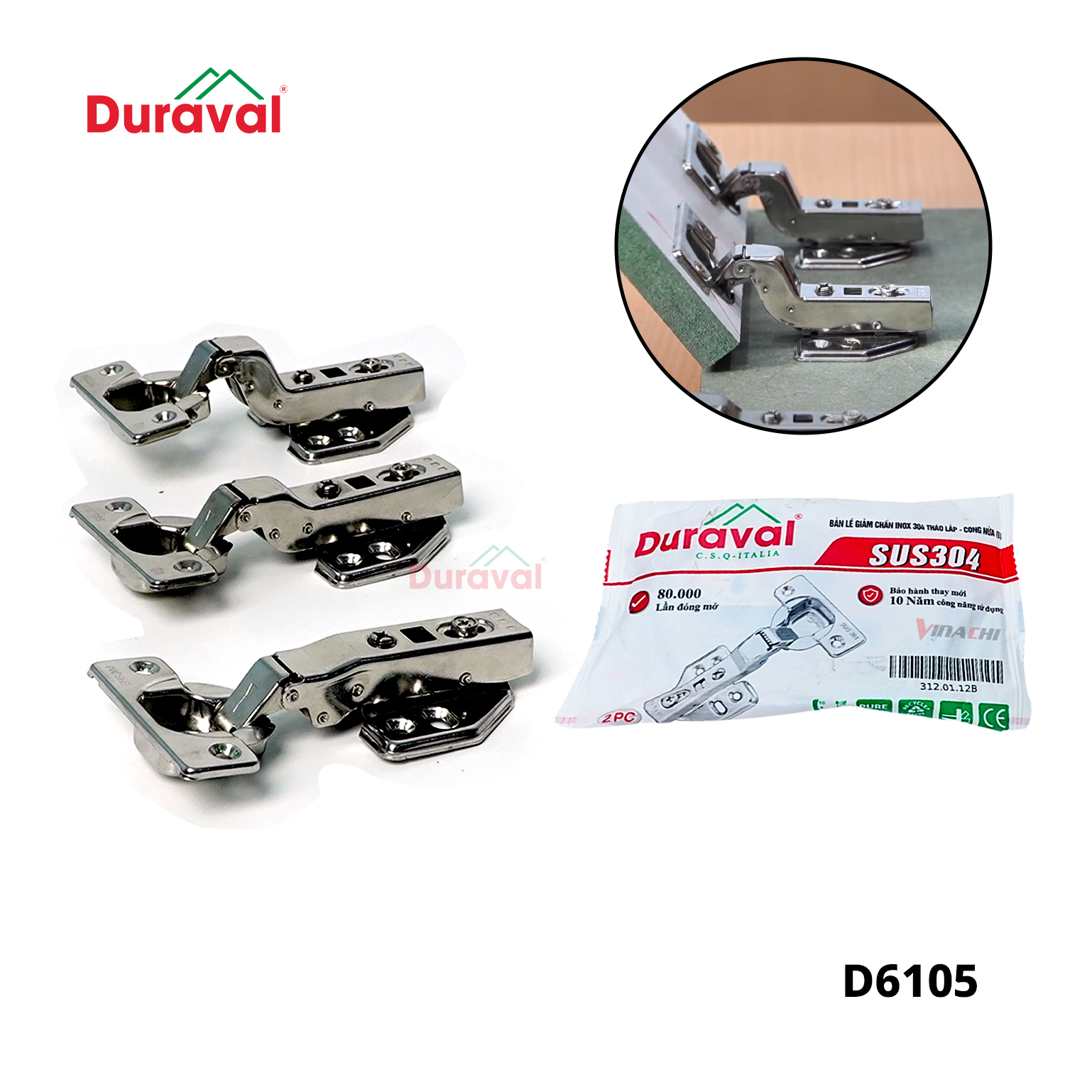 D6105 - Bản lề giảm chấn inox 304 tháo lắp Duraval D6105.jpg