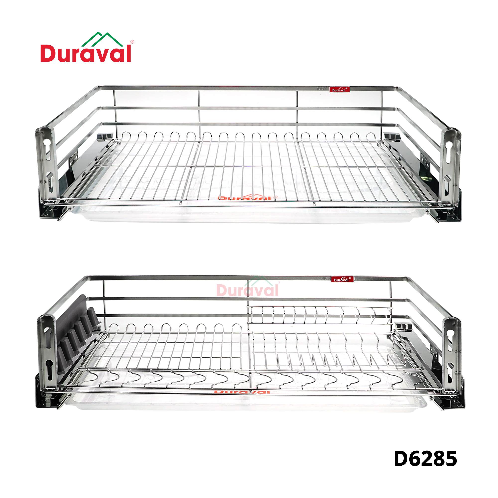 D6285 - Bộ 2 giá bát đĩa xoong nồi inox 304 Duraval D6285.jpg